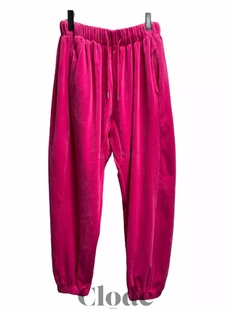 Clode - Korean Women Fashion - #momslook - Veloure Pants - 9