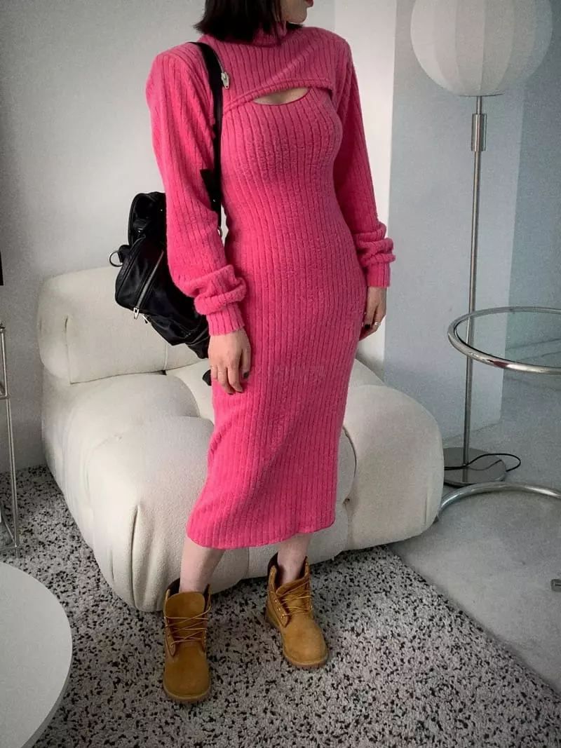 Clode - Korean Women Fashion - #restrostyle - Candy Knit Set