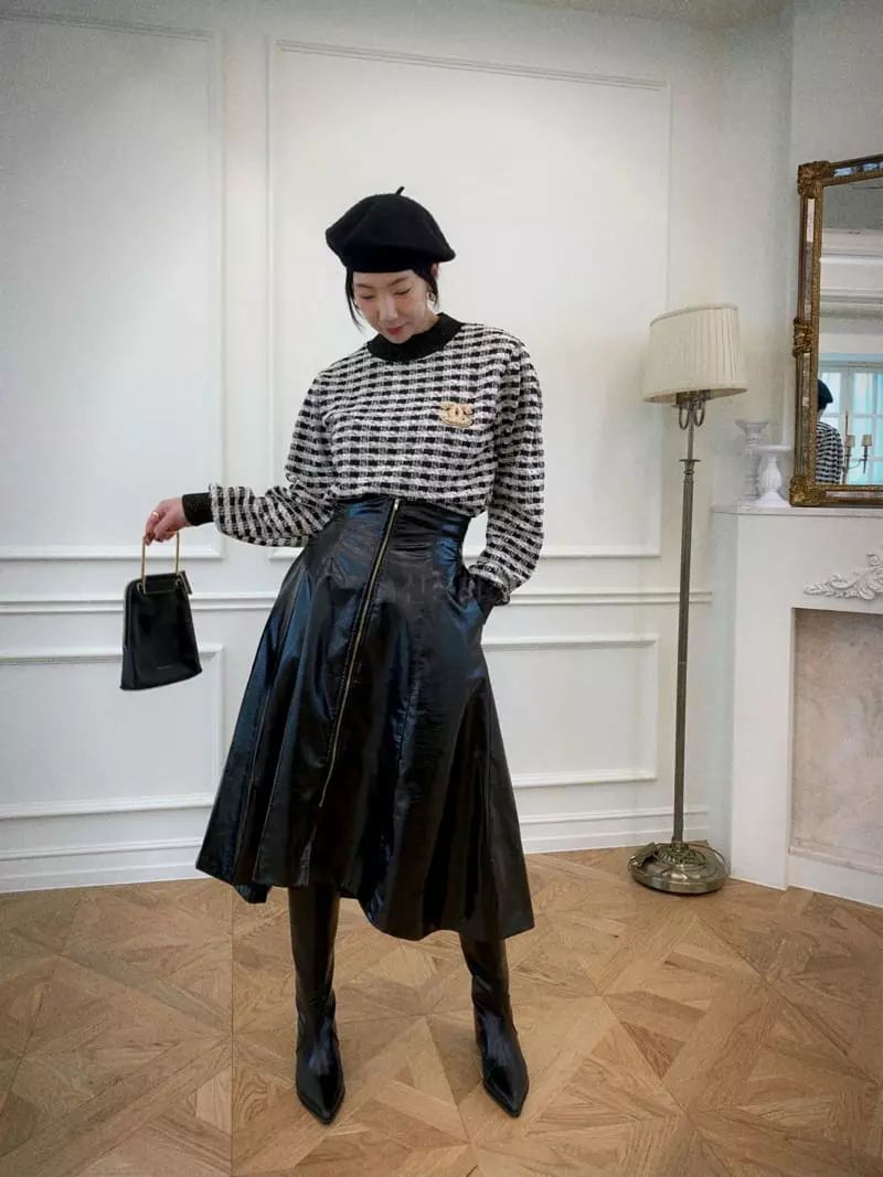 Clode - Korean Women Fashion - #romanticstyle - Coating Skirt - 3