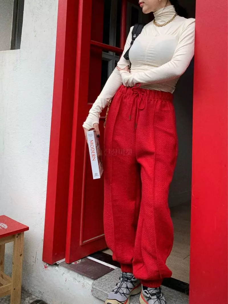 Clode - Korean Women Fashion - #romanticstyle - Twid Pants