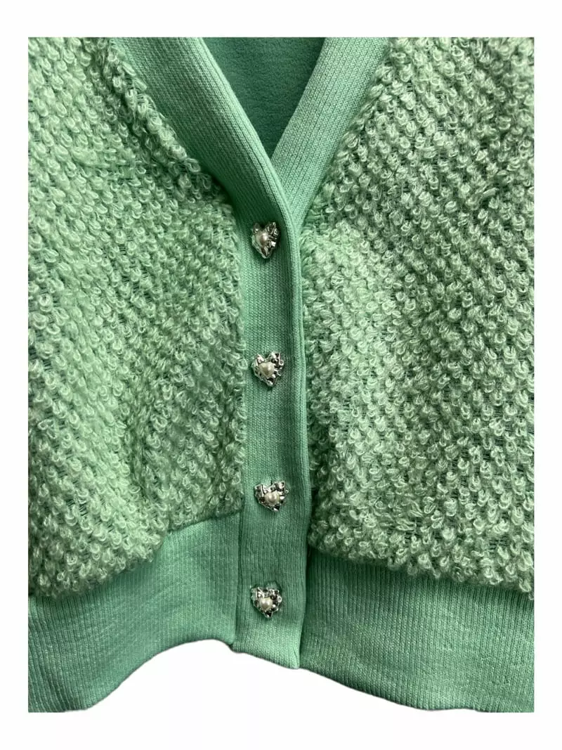 Clode - Korean Women Fashion - #womensfashion - Puddle Cardigan - 12