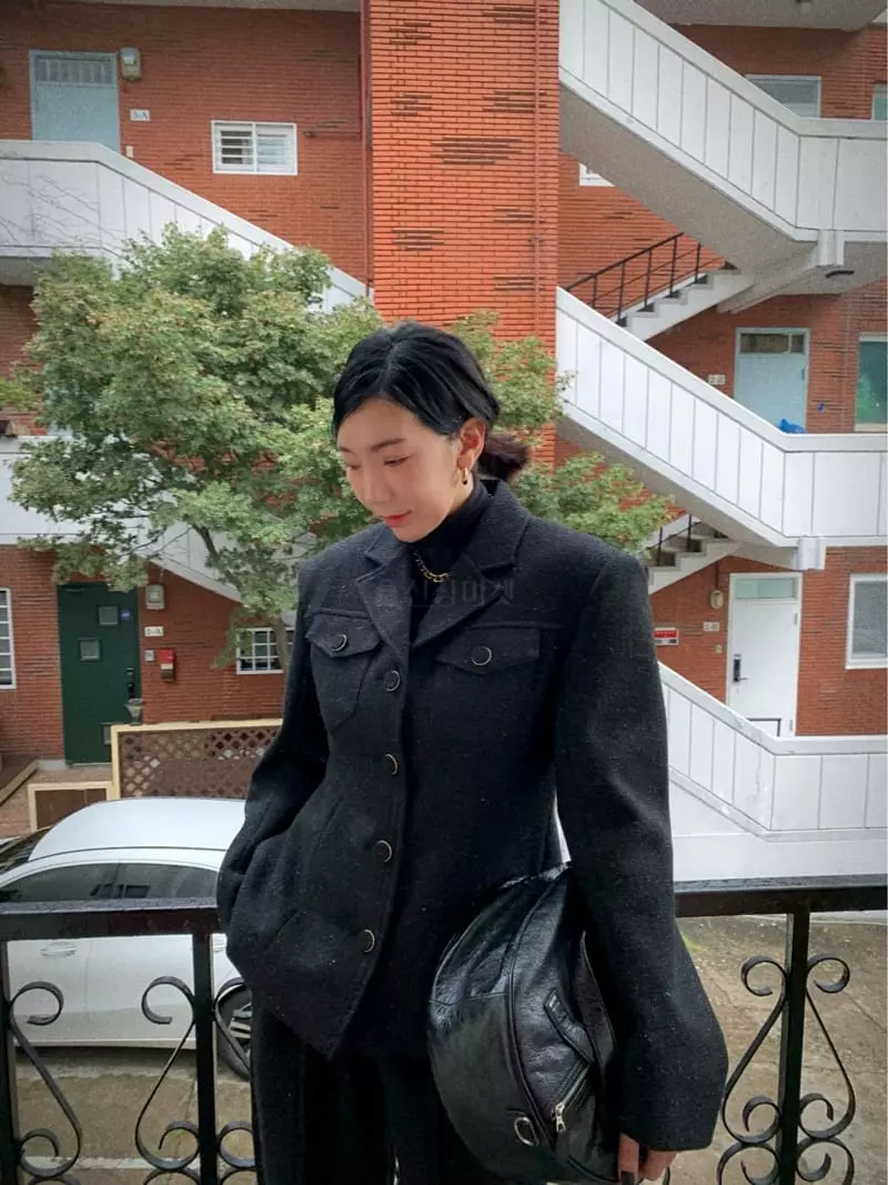 Clode - Korean Women Fashion - #womensfashion - Twid Coat - 7