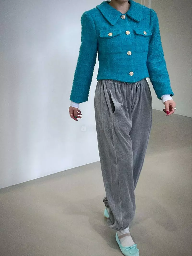 Clode - Korean Women Fashion - #womensfashion - Veloure Pants - 2