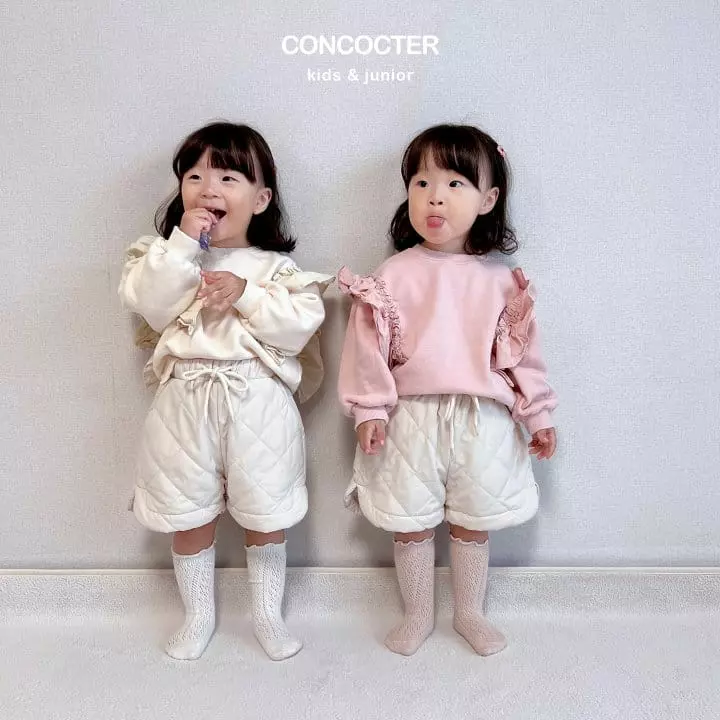 Concocter - Korean Children Fashion - #childrensboutique - Wing Frill Sweatshirt - 2