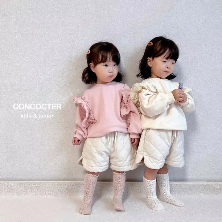 Concocter - Korean Children Fashion - #kidsstore - Wing Frill Sweatshirt - 7