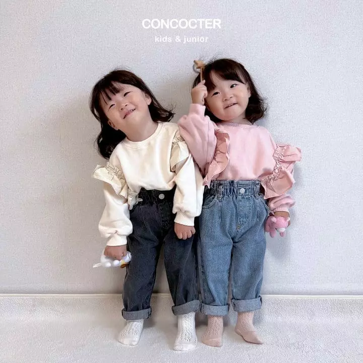 Concocter - Korean Children Fashion - #littlefashionista - Wing Frill Sweatshirt - 10