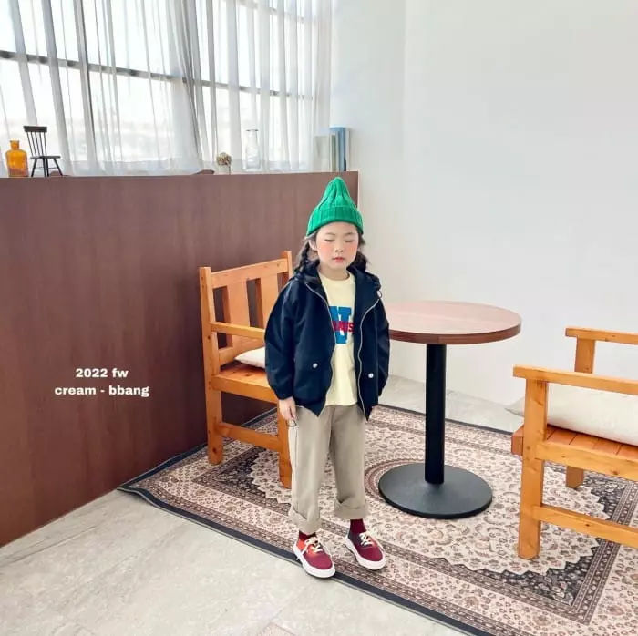 Cream Bbang - Korean Children Fashion - #Kfashion4kids - Stitch Wrinkle Wide Pants - 5