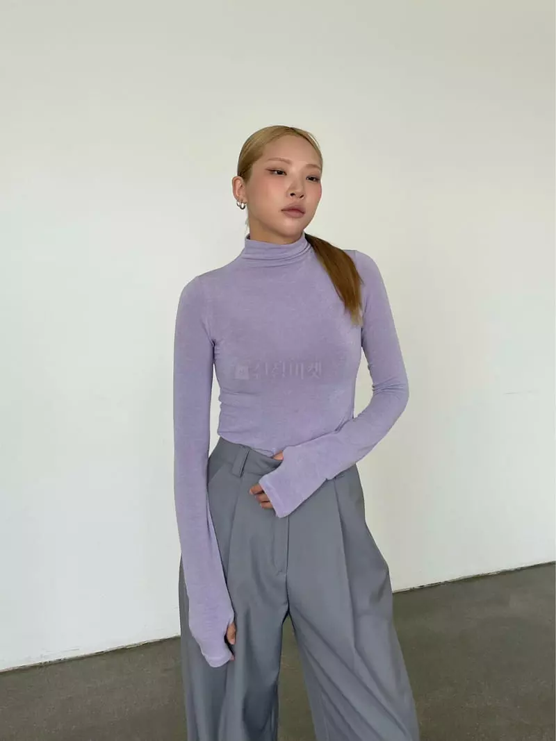 Creamvilla - Korean Women Fashion - #momslook - Finger Tee
