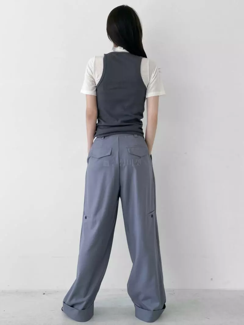 Creamvilla - Korean Women Fashion - #womensfashion - For Ward Pants - 4