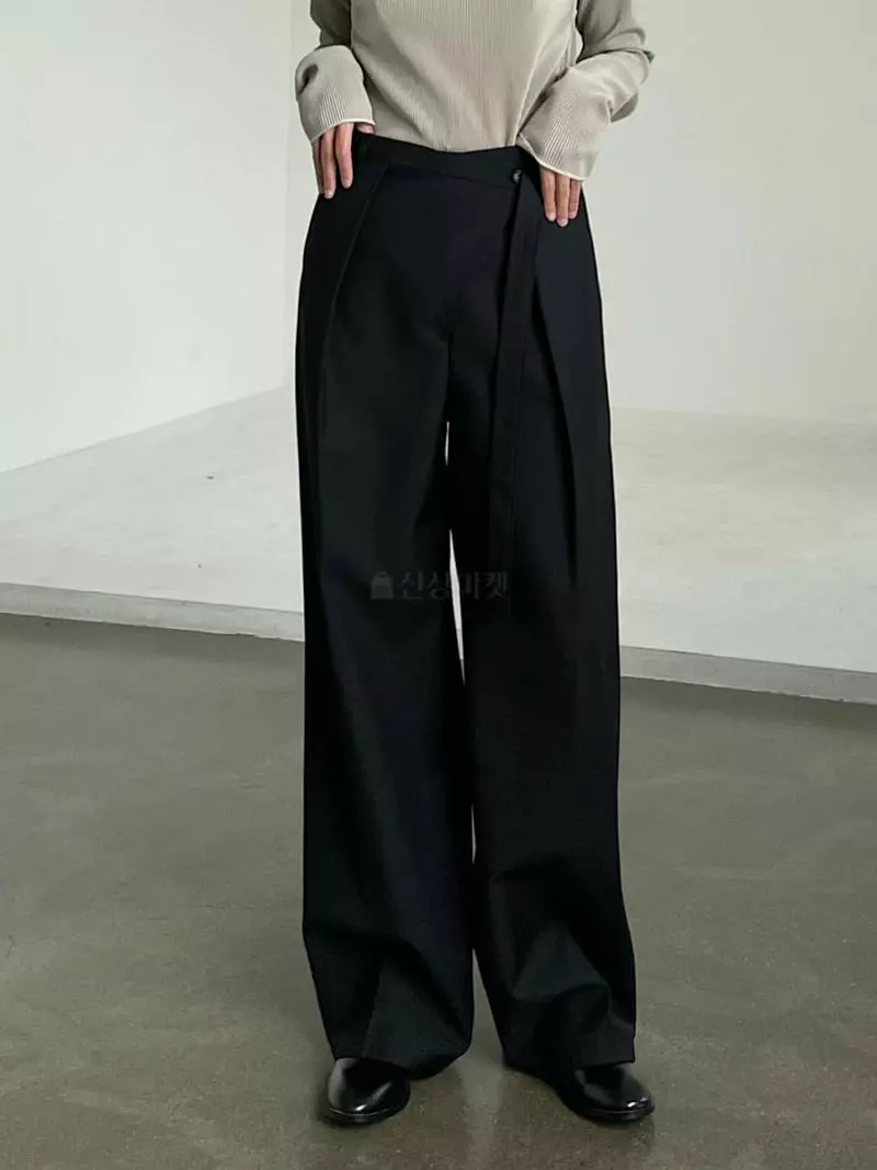 Creamvilla - Korean Women Fashion - #momslook - Collect Pants - 2
