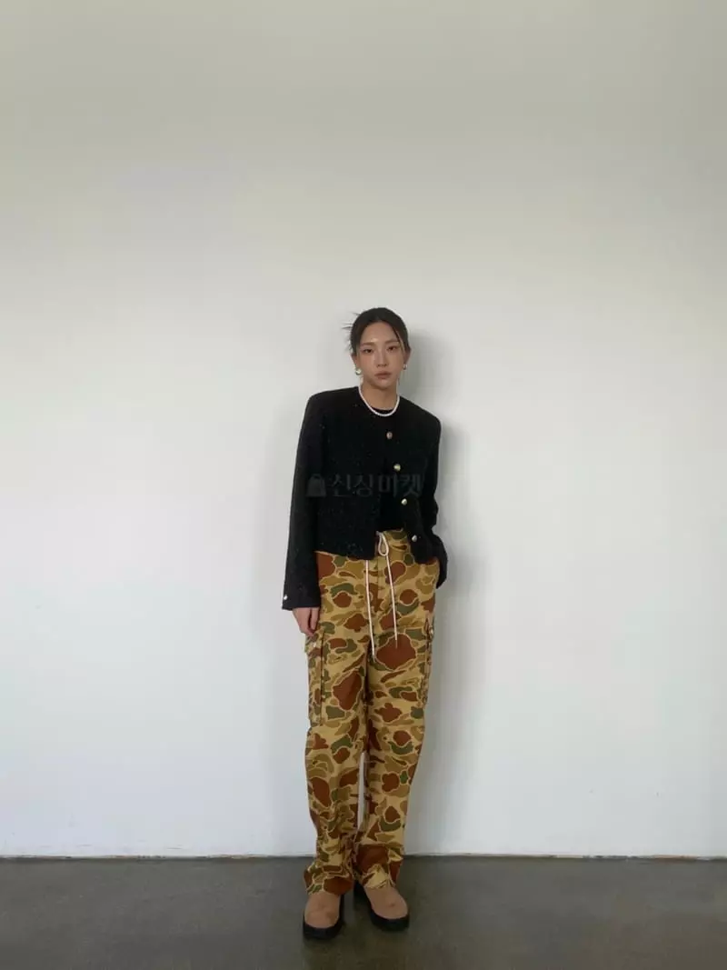 Creamvilla - Korean Women Fashion - #momslook - Shine Twid Jacket - 9