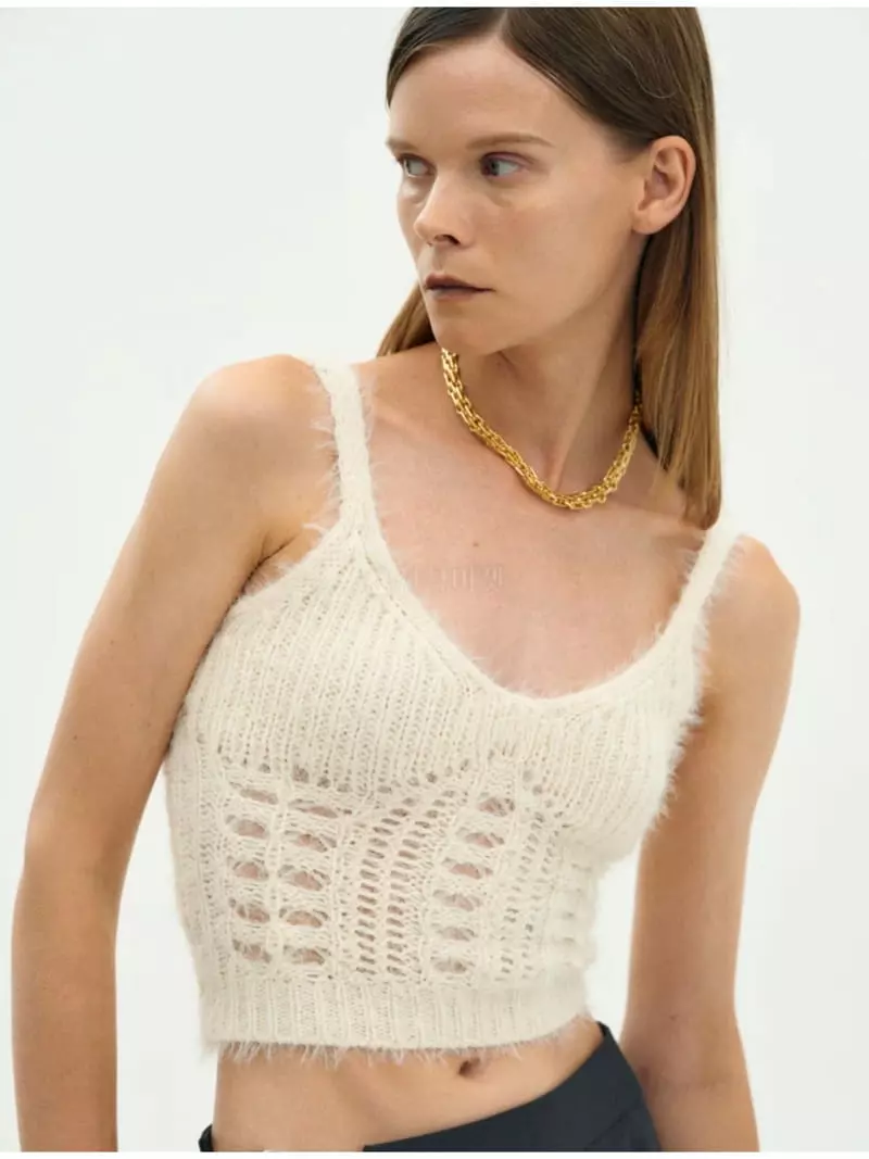 Creamvilla - Korean Women Fashion - #thelittlethings - Shasha Knit Bustier - 4