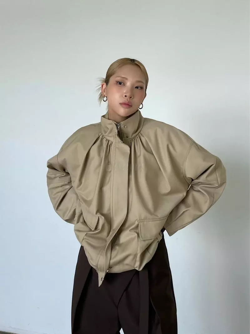 Creamvilla - Korean Women Fashion - #momslook - Blow Jumper - 5
