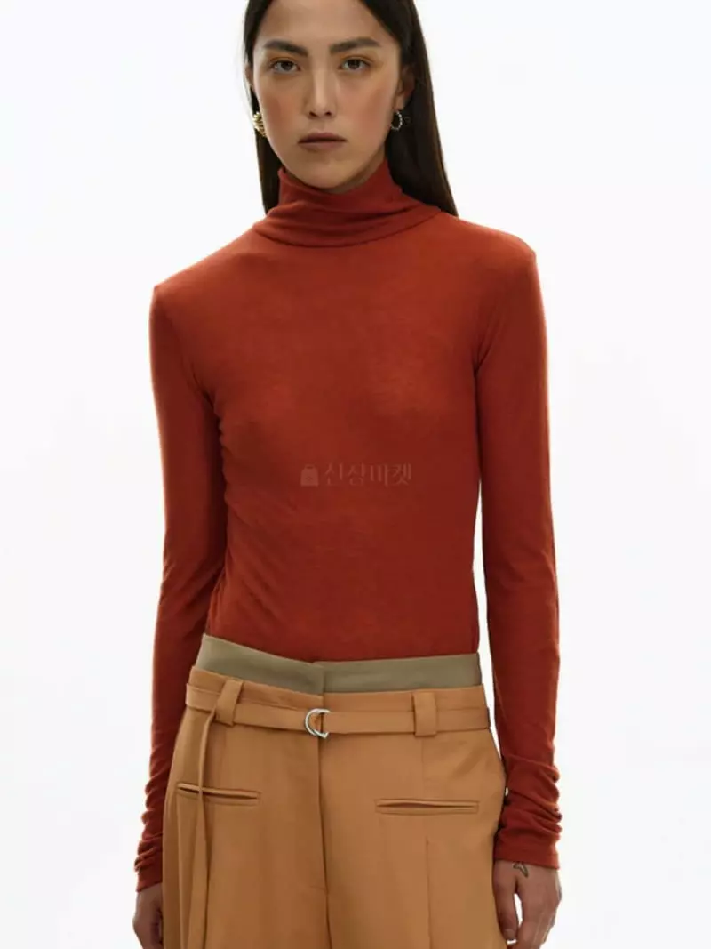 Creamvilla - Korean Women Fashion - #momslook - Boat Neck Tee - 3