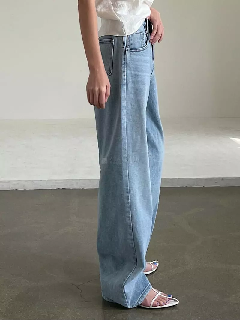 Creamvilla - Korean Women Fashion - #vintagekidsstyle - All X Jeans - 4