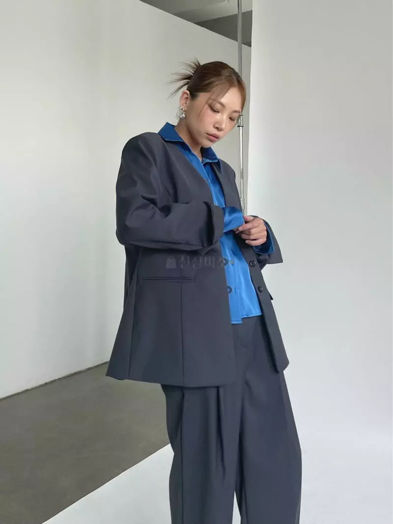 Creamvilla - Korean Women Fashion - #romanticstyle - Silky Shirt - 3