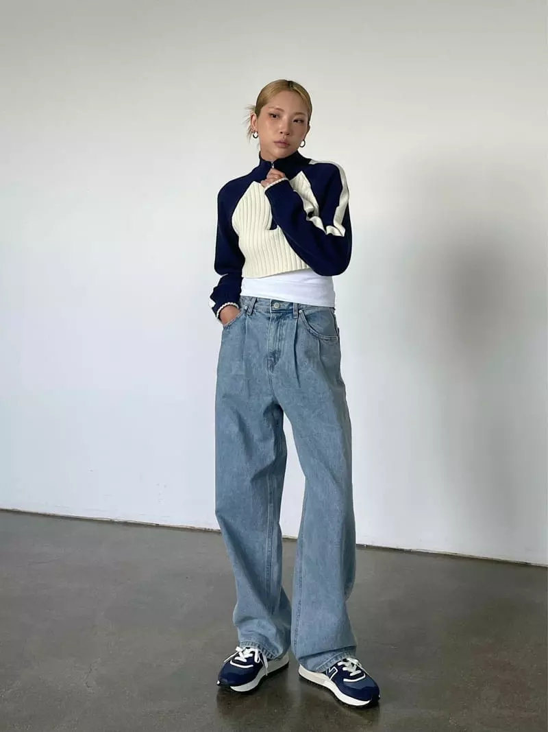 Creamvilla - Korean Women Fashion - #thatsdarling - Autumn Jeans - 6