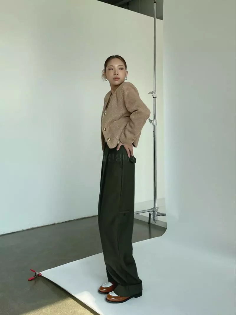 Creamvilla - Korean Women Fashion - #thatsdarling - Shine Twid Jacket - 3