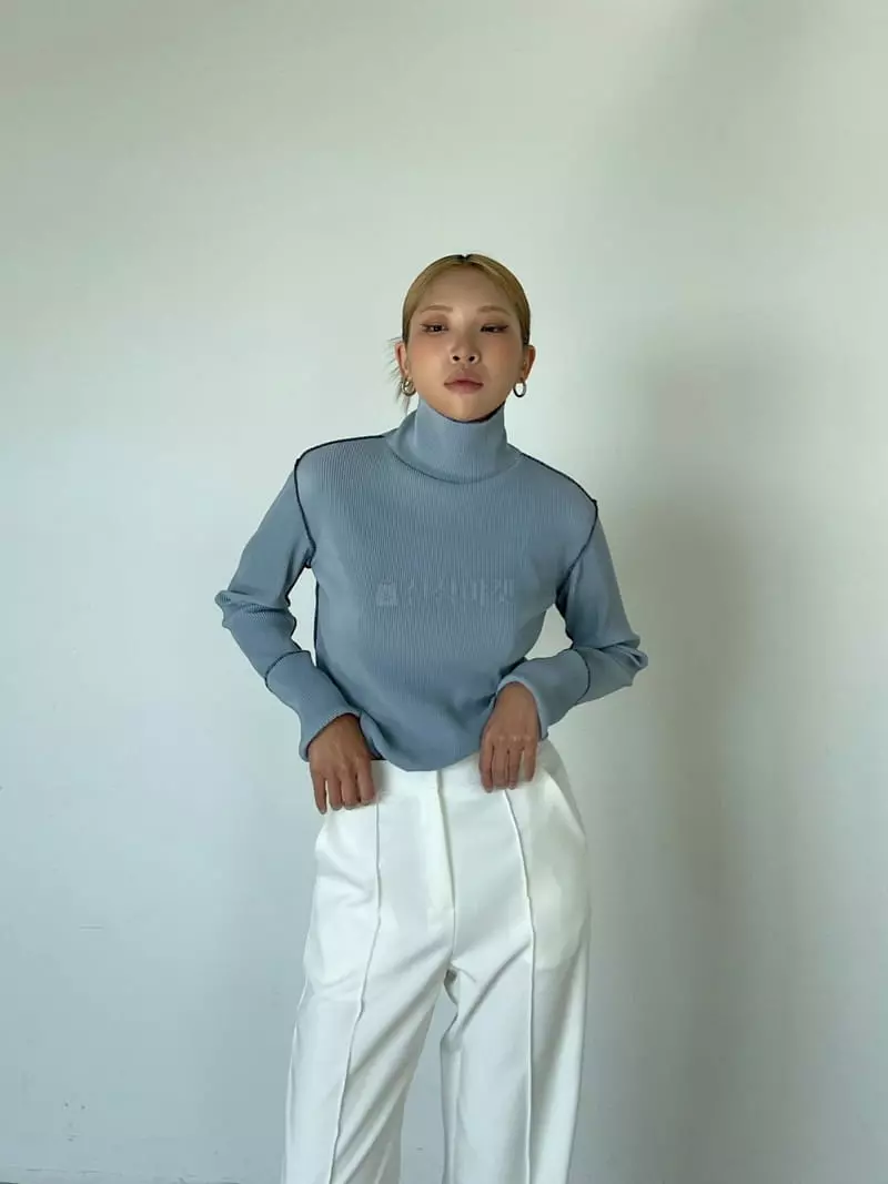Creamvilla - Korean Women Fashion - #vintageinspired - Over Pleats Tee