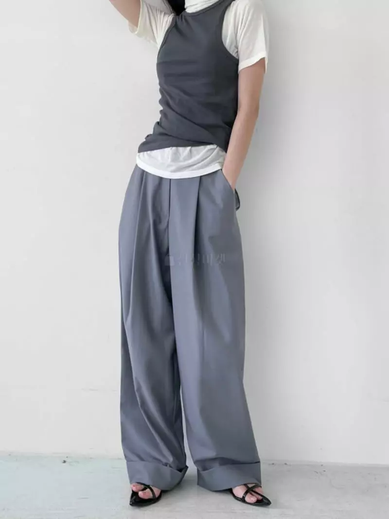 Creamvilla - Korean Women Fashion - #womensfashion - For Ward Pants - 3