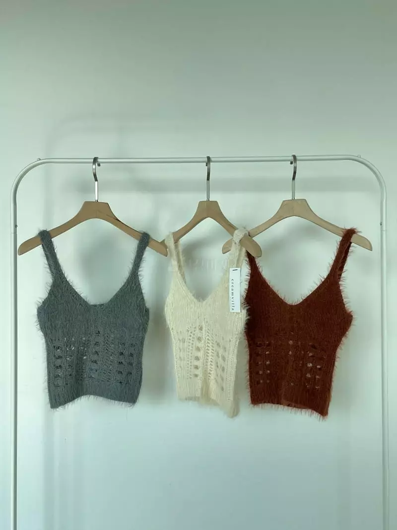 Creamvilla - Korean Women Fashion - #womensfashion - Shasha Knit Bustier - 11