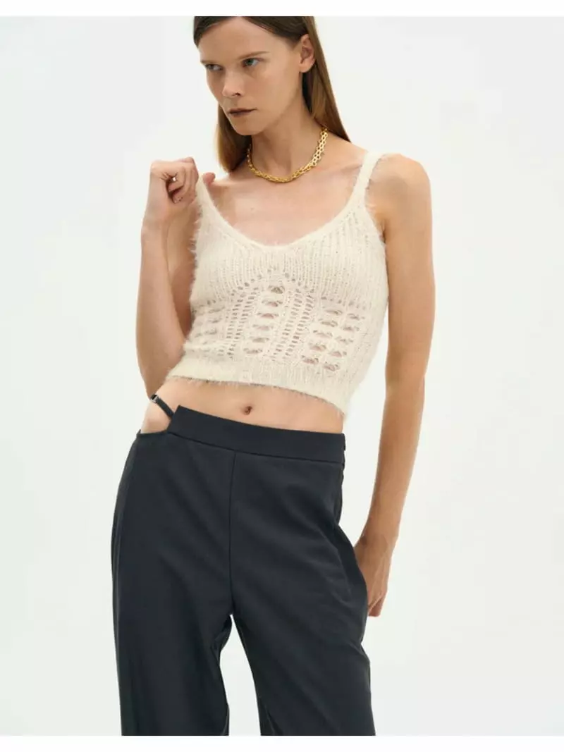 Creamvilla - Korean Women Fashion - #womensfashion - Shasha Knit Bustier - 5