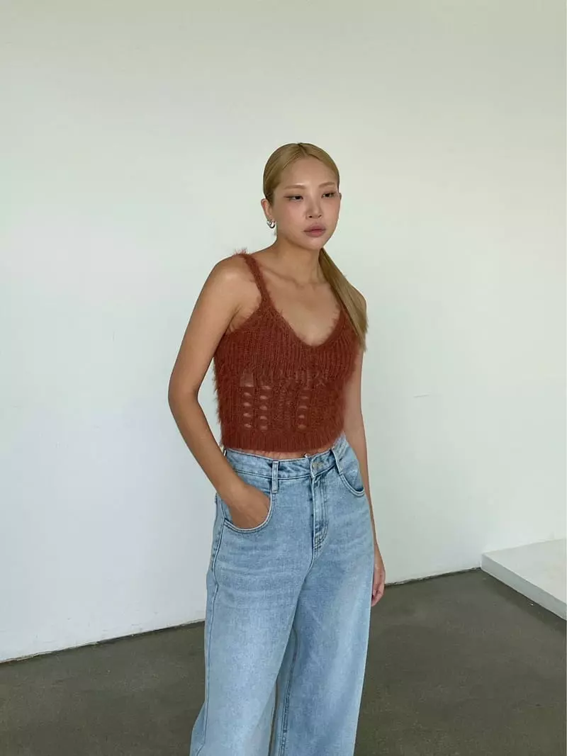 Creamvilla - Korean Women Fashion - #womensfashion - Shasha Knit Bustier - 7