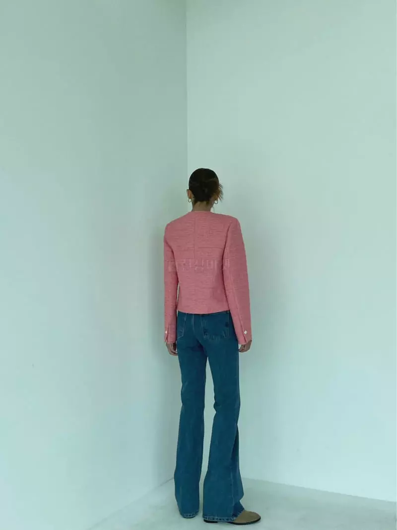 Creamvilla - Korean Women Fashion - #womensfashion - Bold Twid Jacket - 7