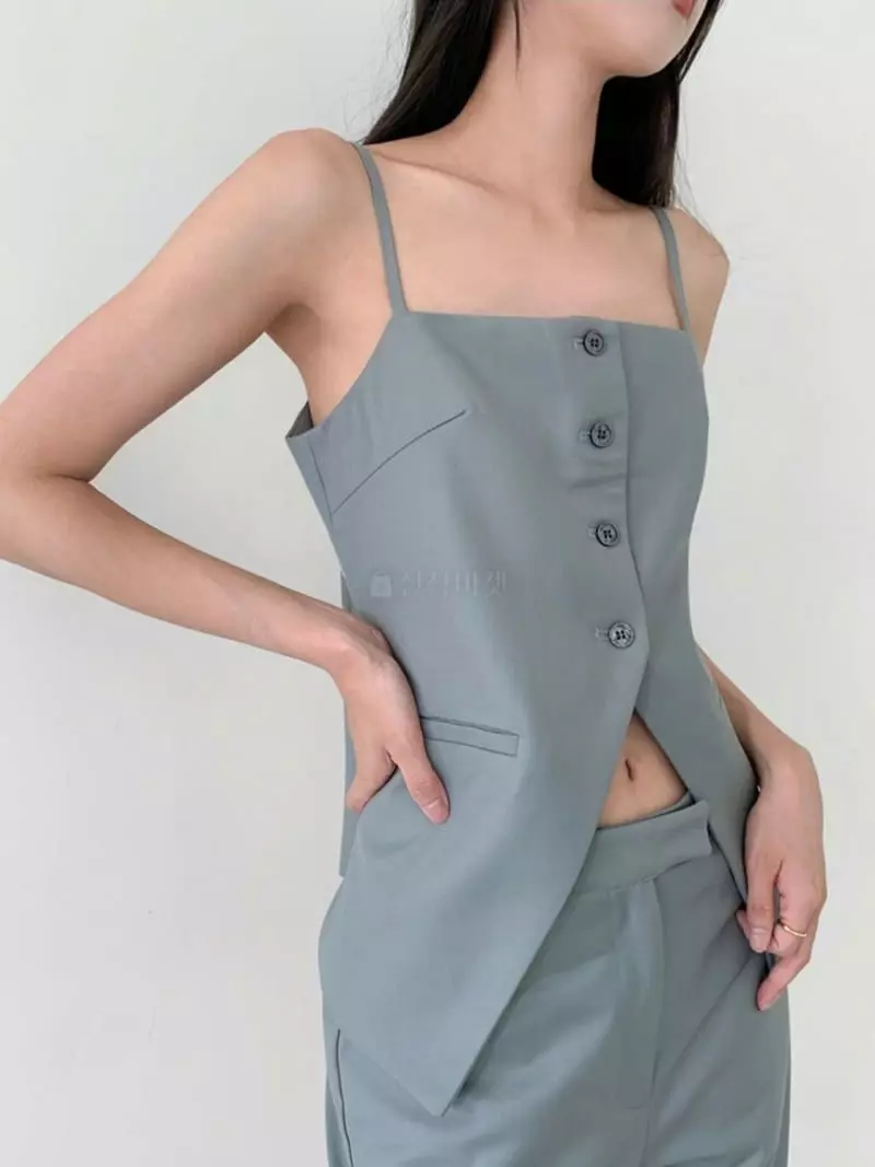 Creamvilla - Korean Women Fashion - #womensfashion - Banet Vest