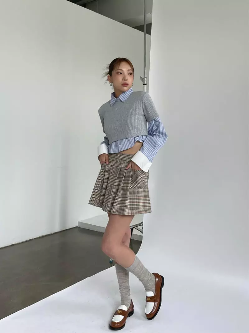Creamvilla - Korean Women Fashion - #womensfashion - Mue Mue Shirt - 6