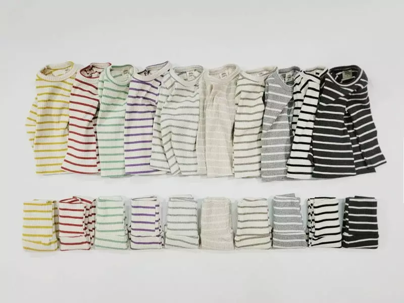 Daily Daily - Korean Baby Fashion - #babylifestyle - Dandan Bebe Color Line Homewear - 7