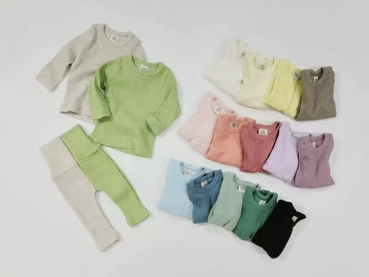Daily Daily - Korean Baby Fashion - #babylifestyle - Dandan Bebe Colorful Homewear - 3