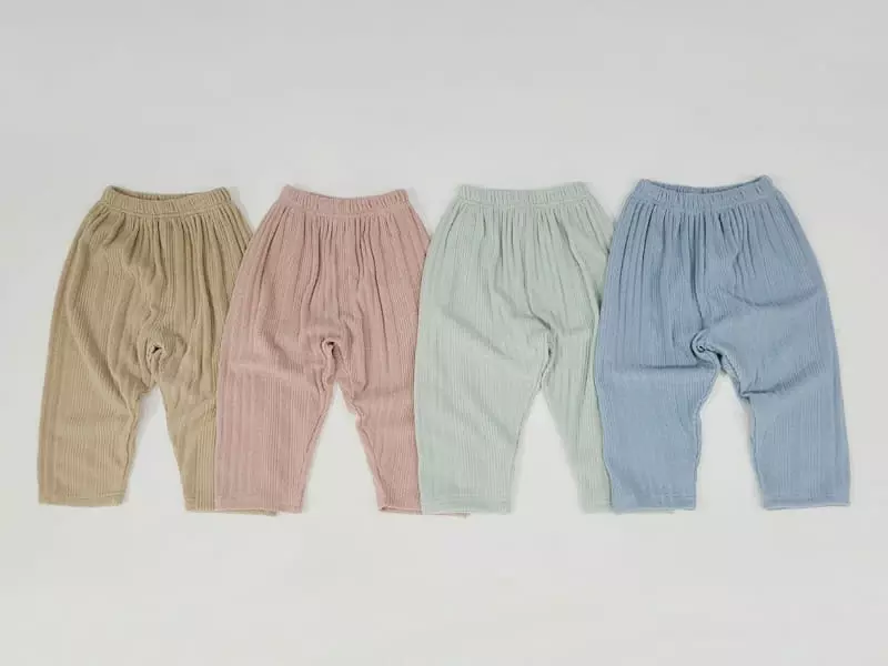 Daily Daily - Korean Children Fashion - #childofig - Knit Soft Pants - 6