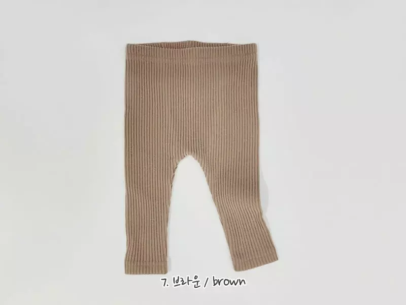 Daily Daily - Korean Children Fashion - #childrensboutique - Bebe Fleece Leggings - 7