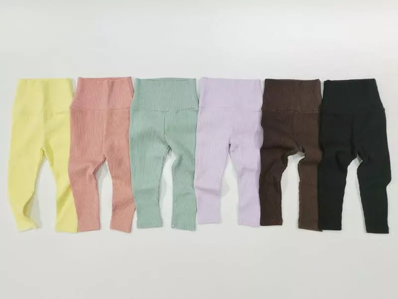 Daily Daily - Korean Children Fashion - #discoveringself - Kid Dan Dan Stomach Leggings - 2