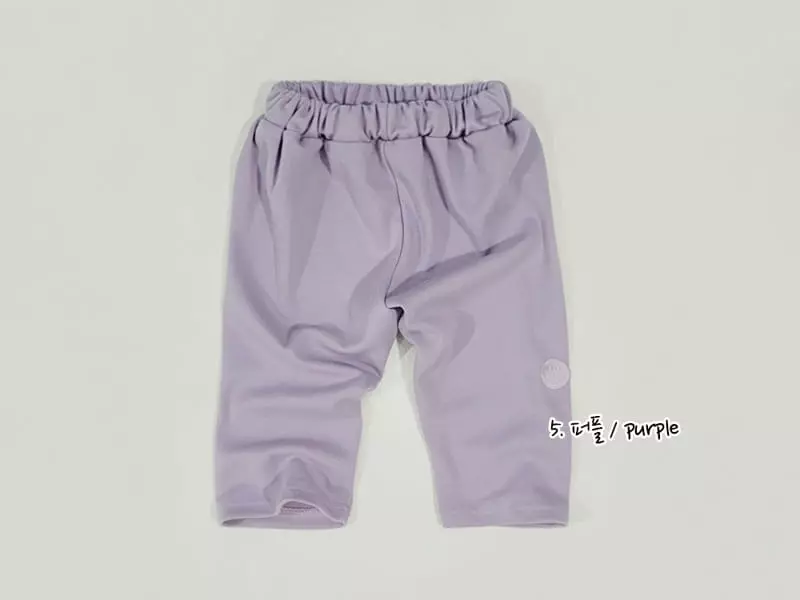Daily Daily - Korean Children Fashion - #discoveringself - Smile Embroidery Pants - 6