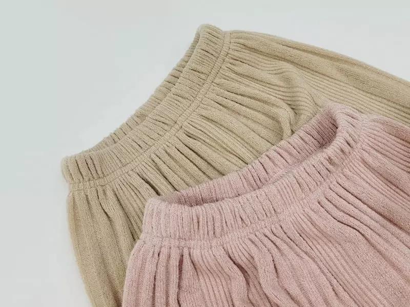 Daily Daily - Korean Children Fashion - #kidsshorts - Knit Soft Pants - 12