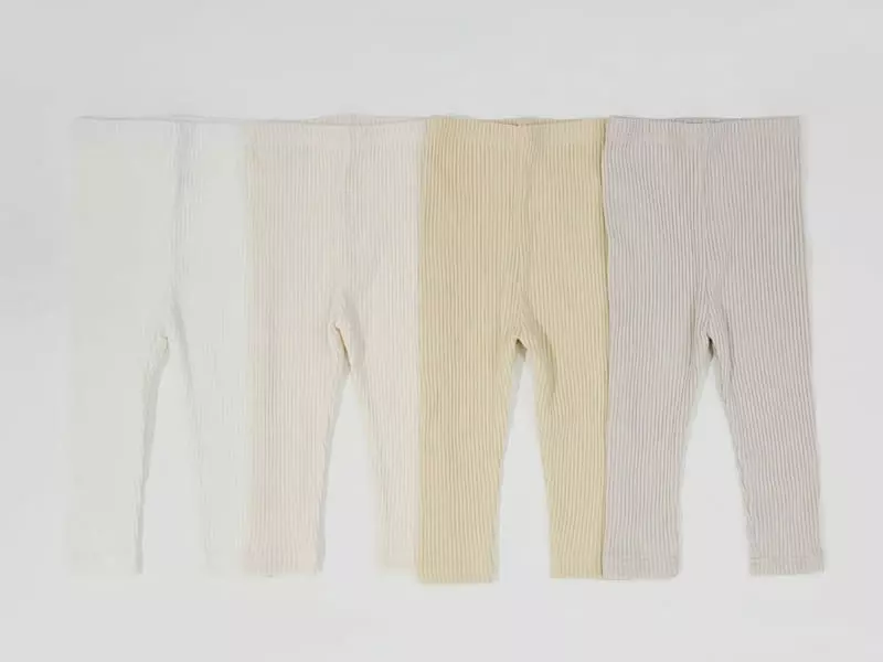 Daily Daily - Korean Children Fashion - #kidsstore - Kid Rib Fleece Leggings - 3