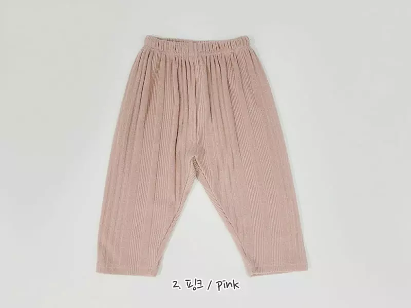 Daily Daily - Korean Children Fashion - #littlefashionista - Knit Soft Pants - 2