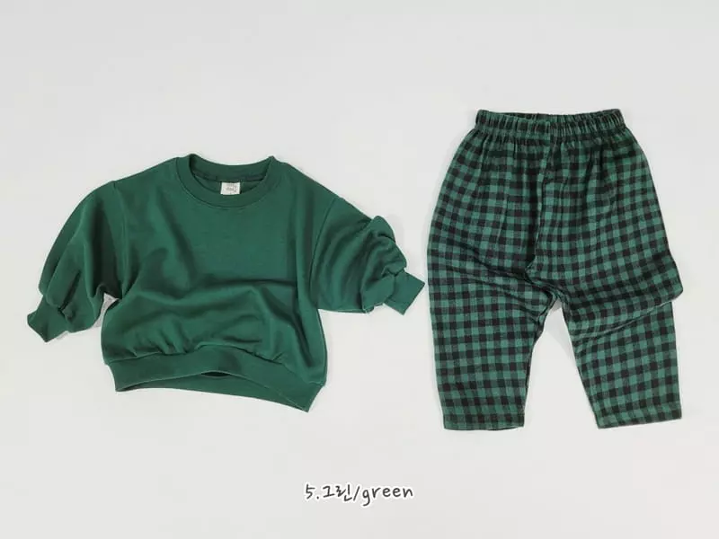 Daily Daily - Korean Children Fashion - #magicofchildhood - Check Pants Top Bottom Seyt - 6