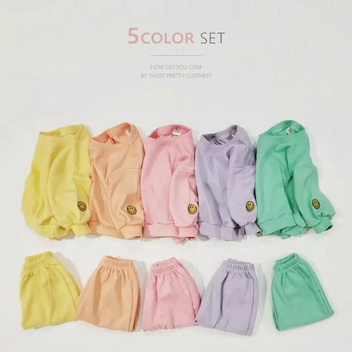 Daily Daily - Korean Children Fashion - #minifashionista - Smile Day Set