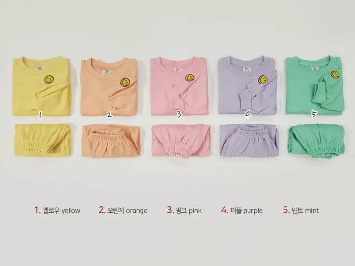 Daily Daily - Korean Children Fashion - #prettylittlegirls - Smile Day Set - 2
