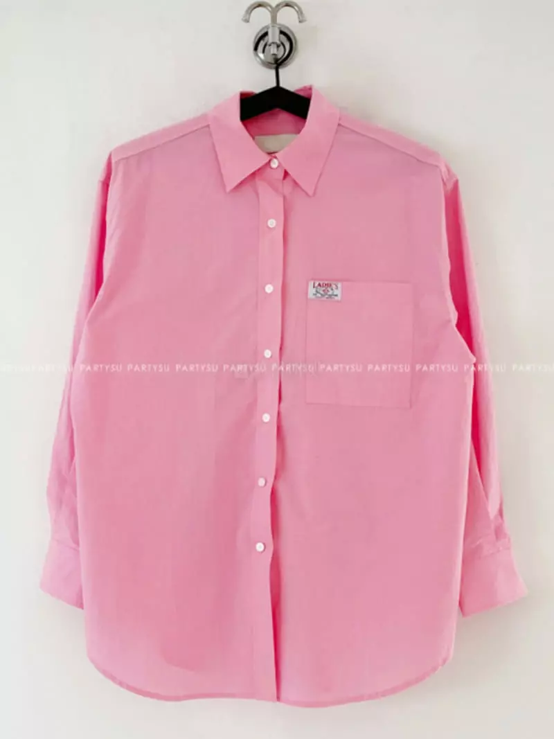 Dailyjud - Korean Women Fashion - #momslook - Color Label Shirt - 8