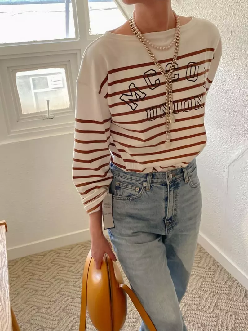 Dailyjud - Korean Women Fashion - #momslook - Mac Coy Tee - 2