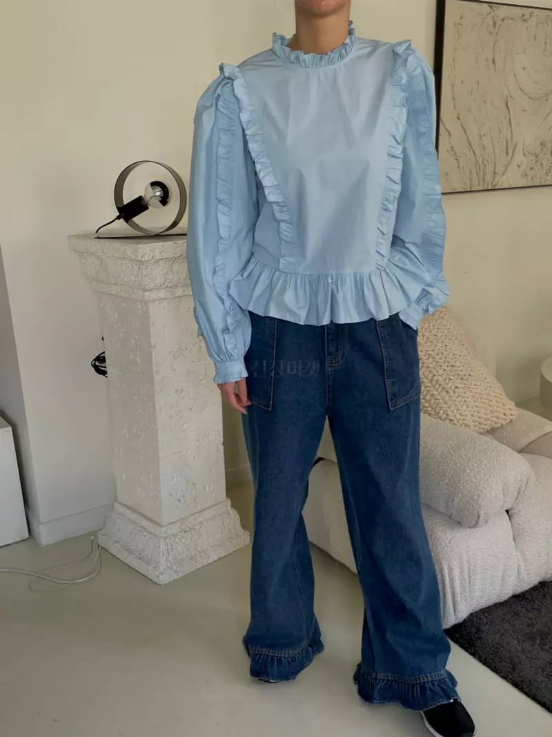 Dailyjud - Korean Women Fashion - #momslook - Frill Blouse - 7