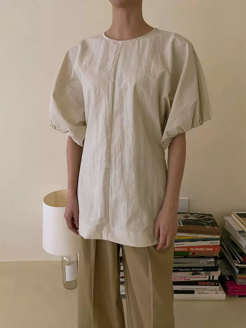 Dailyjud - Korean Women Fashion - #womensfashion - Puff Blouse - 4