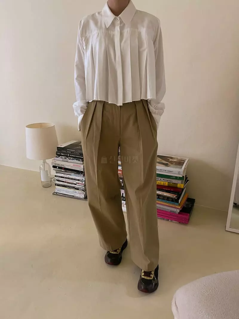 Dailyjud - Korean Women Fashion - #momslook - Age Crop SHIrt - 7