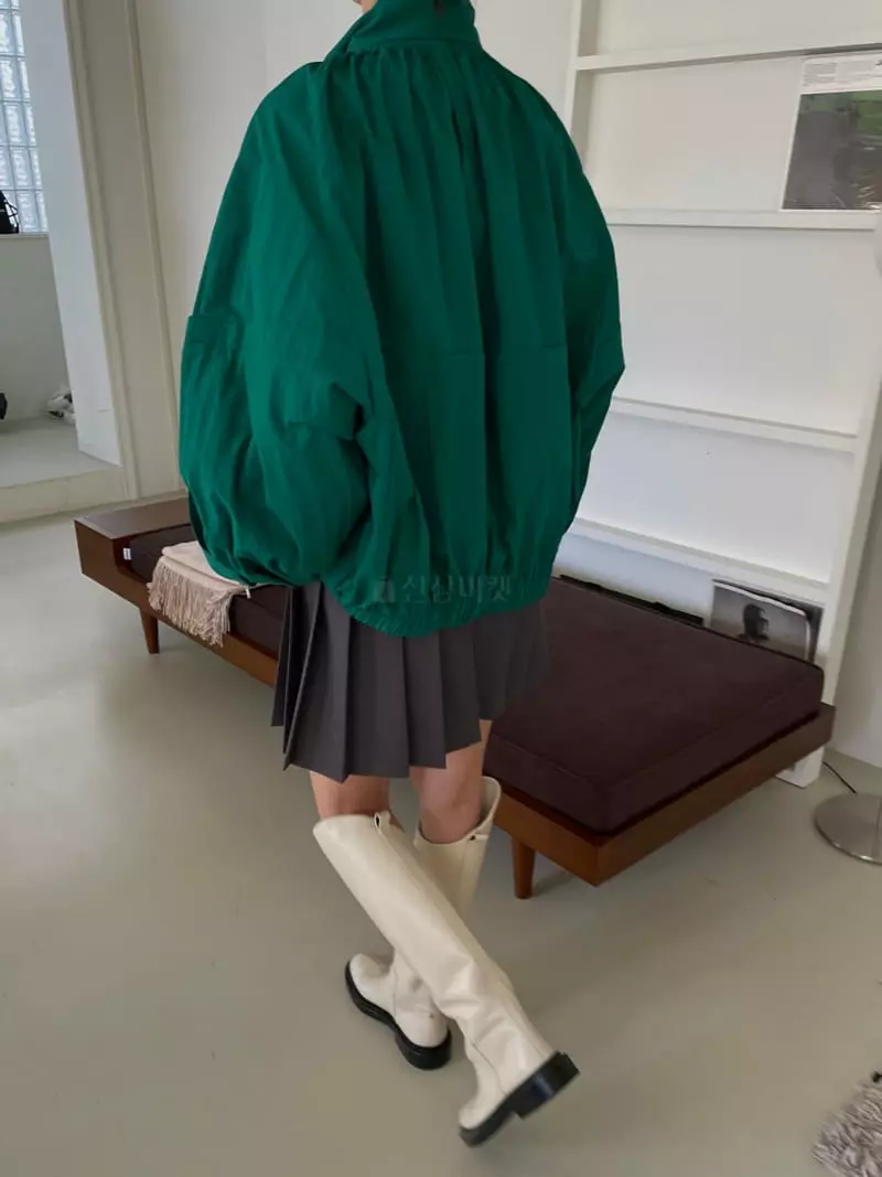 Dailyjud - Korean Women Fashion - #momslook - Scarf Anorak Jumper - 2