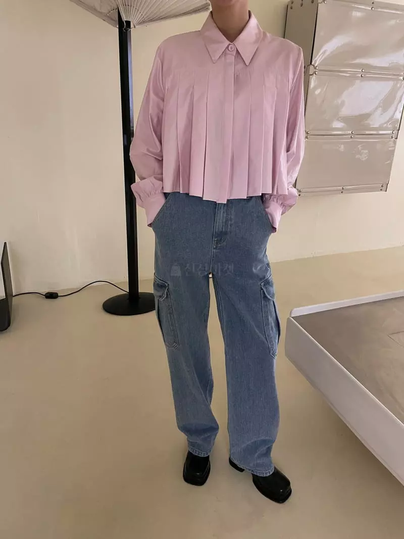 Dailyjud - Korean Women Fashion - #momslook - Dneim Cargo Pants - 8