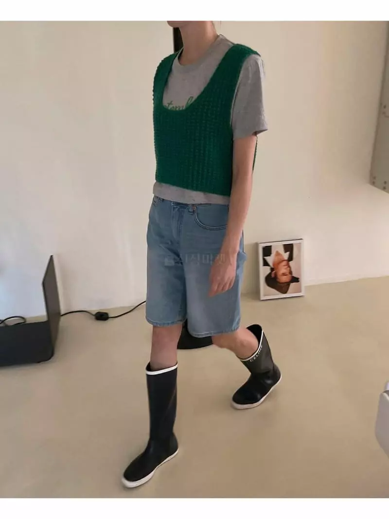 Dailyjud - Korean Women Fashion - #momslook - Knit Vest - 7